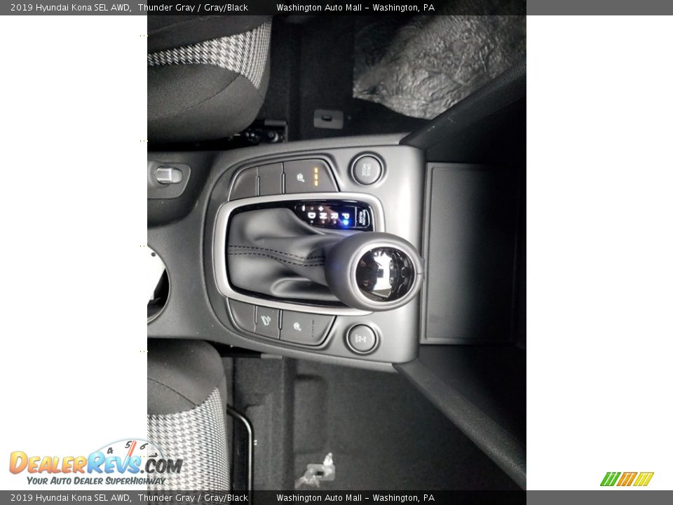 2019 Hyundai Kona SEL AWD Thunder Gray / Gray/Black Photo #22