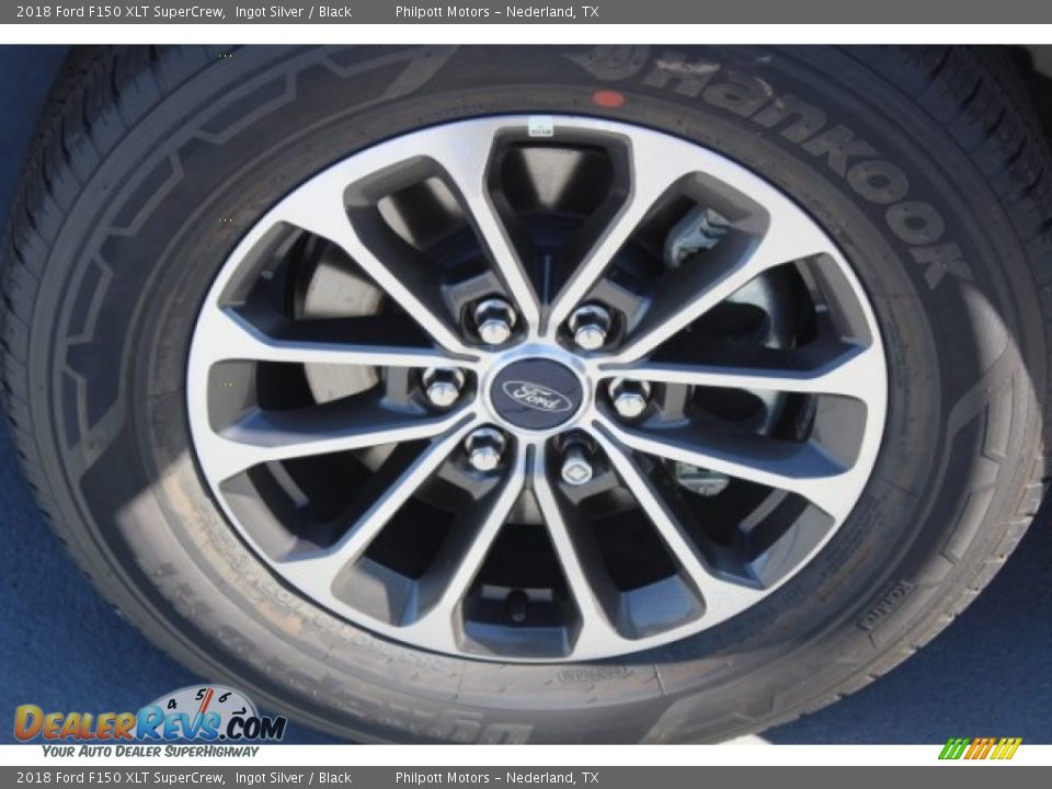 2018 Ford F150 XLT SuperCrew Ingot Silver / Black Photo #5