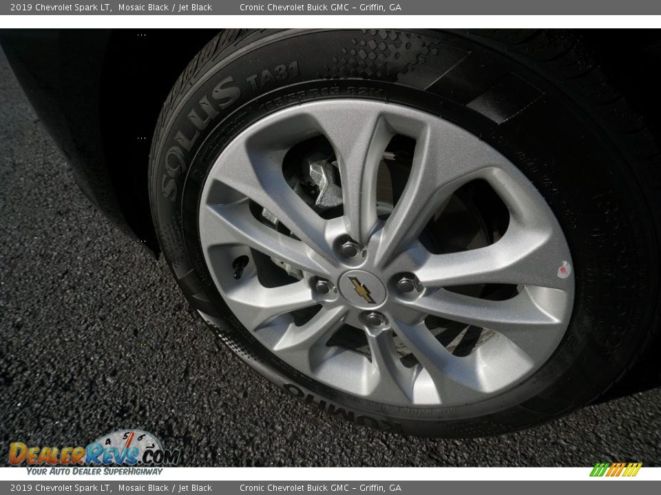 2019 Chevrolet Spark LT Mosaic Black / Jet Black Photo #7