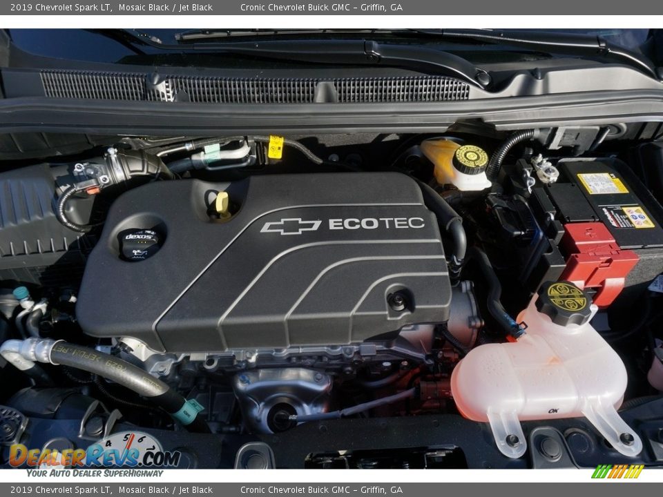 2019 Chevrolet Spark LT Mosaic Black / Jet Black Photo #8