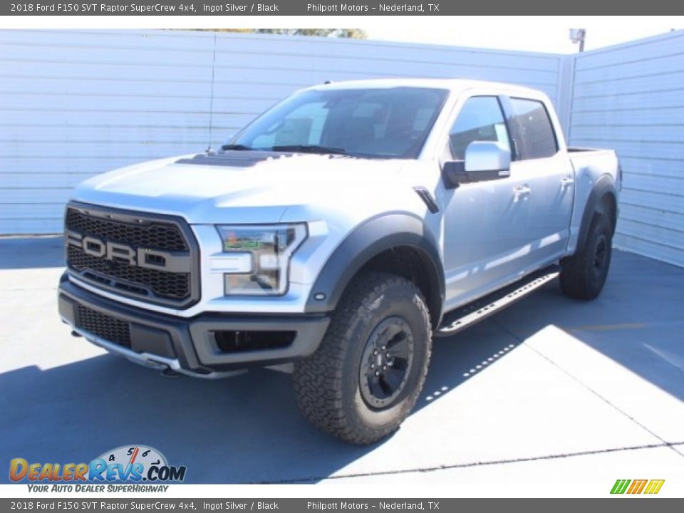 Ingot Silver 2018 Ford F150 SVT Raptor SuperCrew 4x4 Photo #4