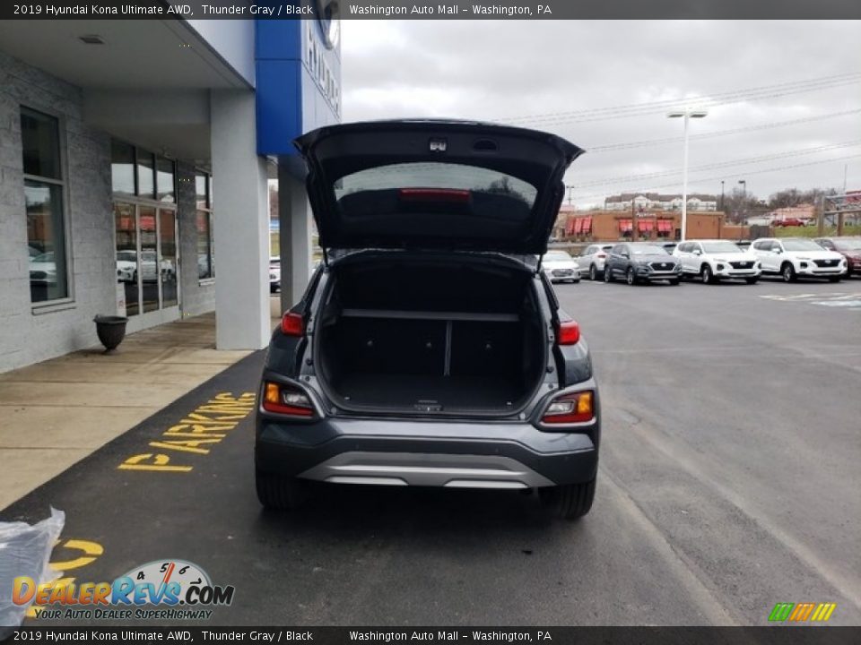 2019 Hyundai Kona Ultimate AWD Thunder Gray / Black Photo #11