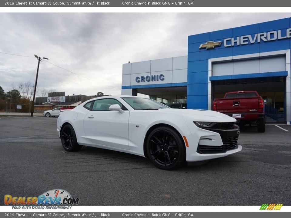 2019 Chevrolet Camaro SS Coupe Summit White / Jet Black Photo #1