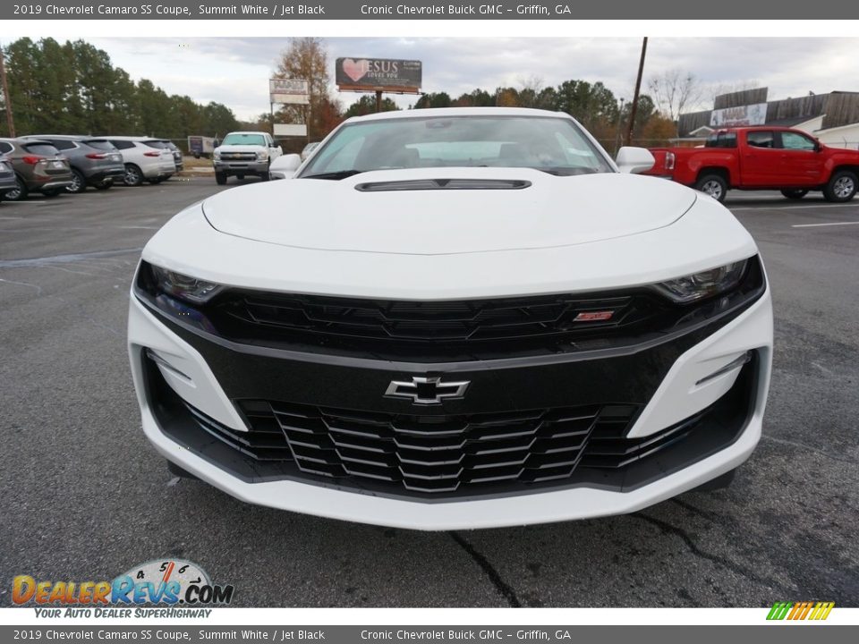 2019 Chevrolet Camaro SS Coupe Summit White / Jet Black Photo #2