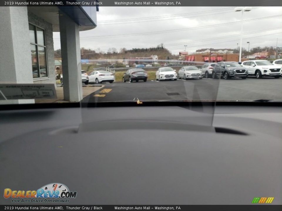 2019 Hyundai Kona Ultimate AWD Thunder Gray / Black Photo #15