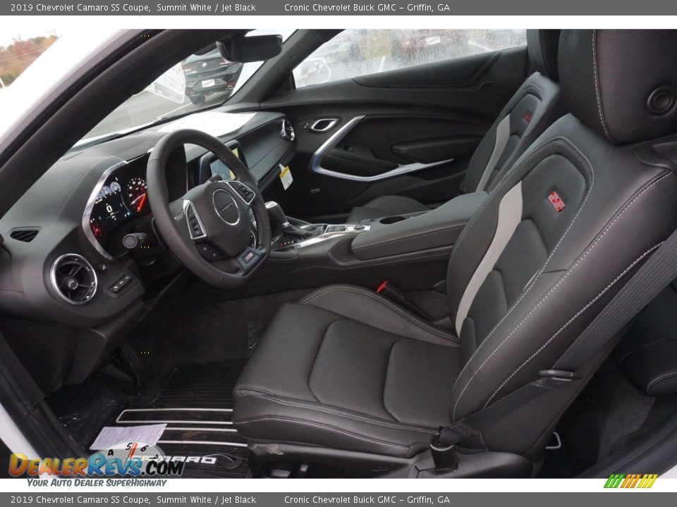 Jet Black Interior - 2019 Chevrolet Camaro SS Coupe Photo #4
