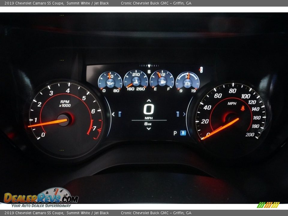 2019 Chevrolet Camaro SS Coupe Gauges Photo #7