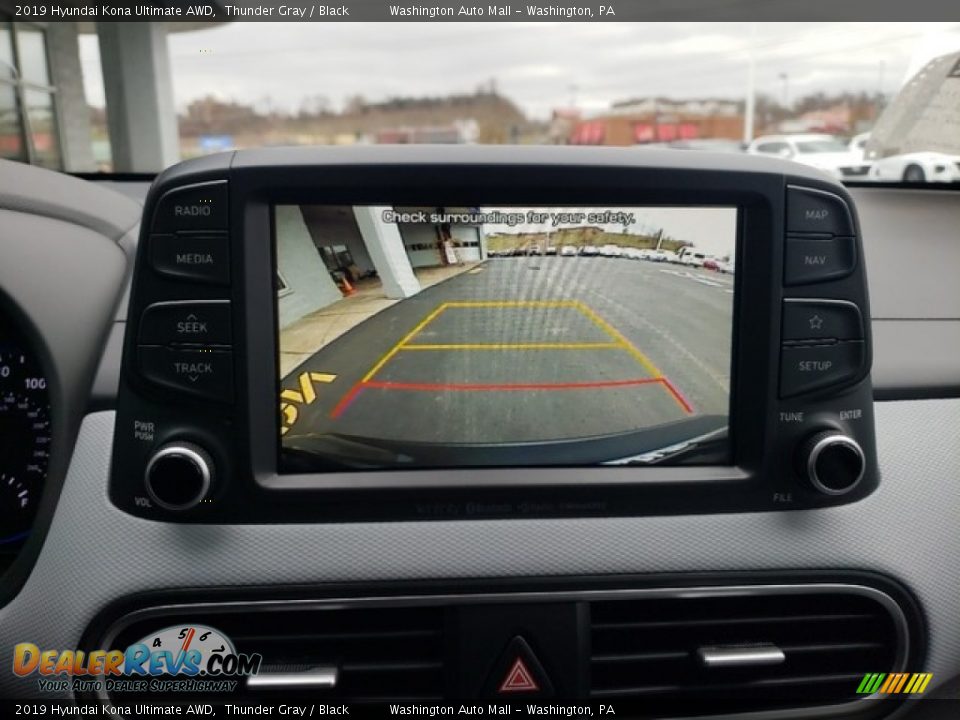 2019 Hyundai Kona Ultimate AWD Thunder Gray / Black Photo #20