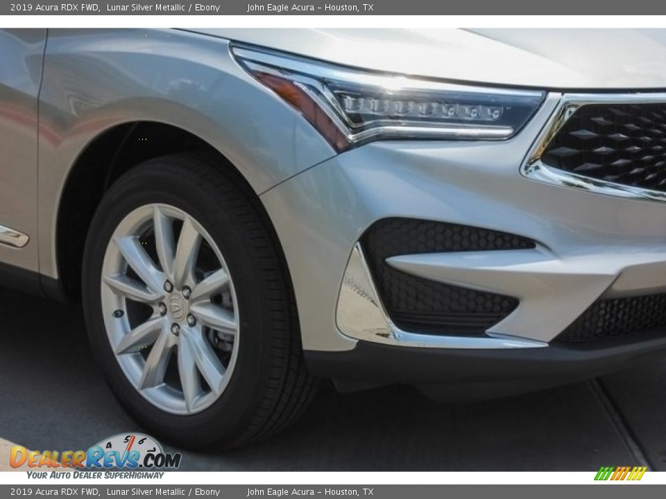 2019 Acura RDX FWD Lunar Silver Metallic / Ebony Photo #11