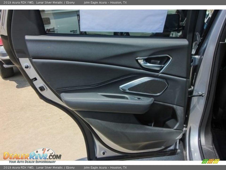 2019 Acura RDX FWD Lunar Silver Metallic / Ebony Photo #17