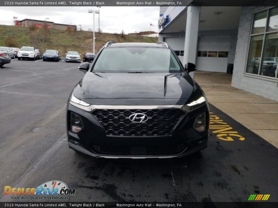 2019 Hyundai Santa Fe Limited AWD Twilight Black / Black Photo #2