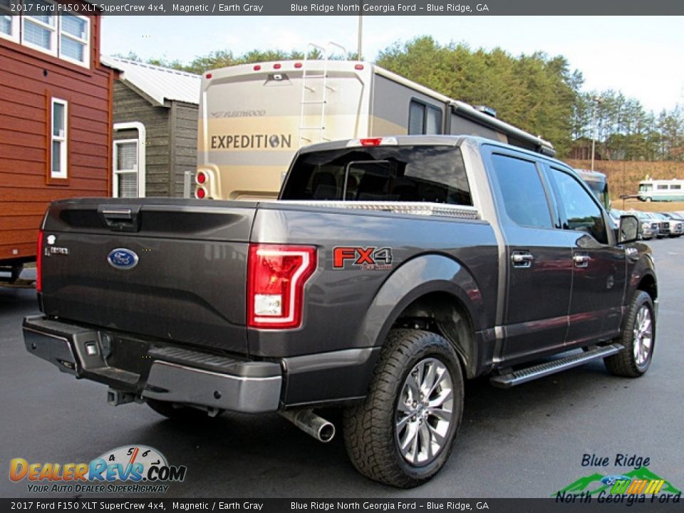 2017 Ford F150 XLT SuperCrew 4x4 Magnetic / Earth Gray Photo #5
