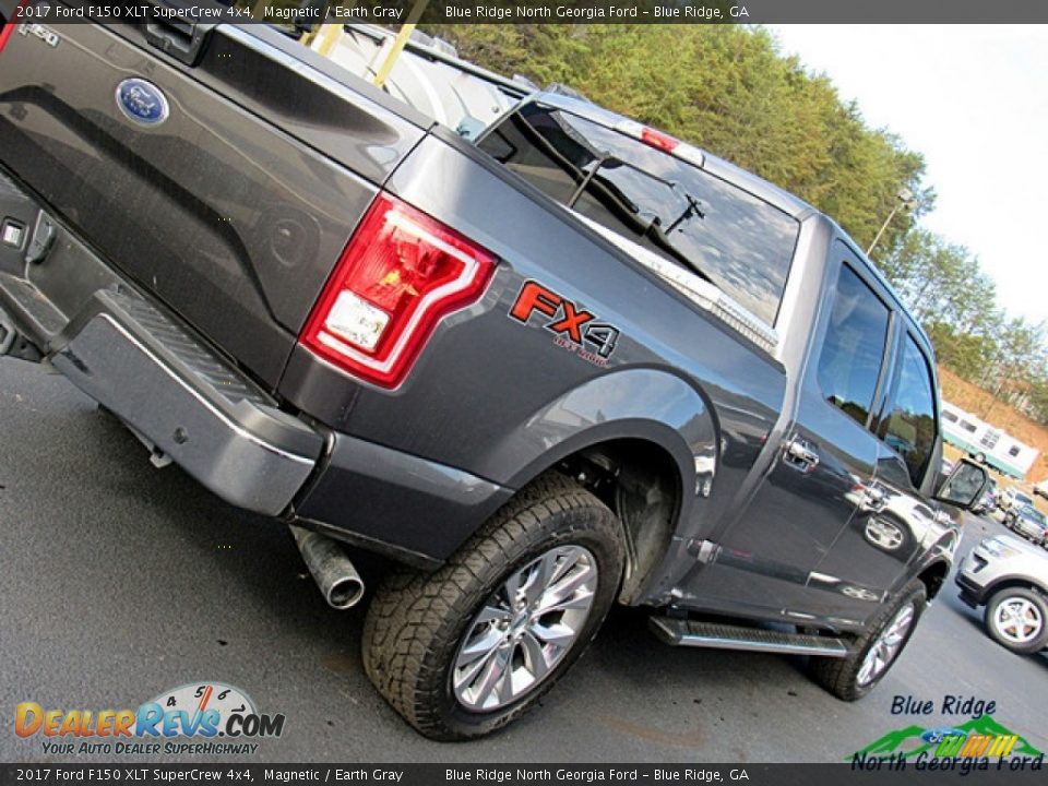 2017 Ford F150 XLT SuperCrew 4x4 Magnetic / Earth Gray Photo #33
