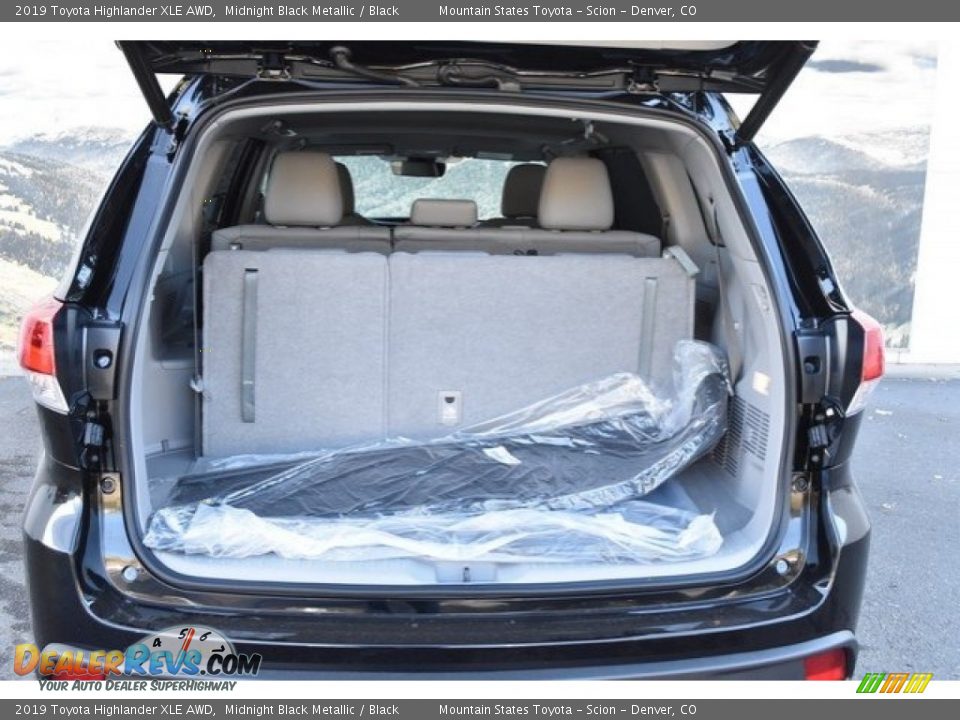 2019 Toyota Highlander XLE AWD Midnight Black Metallic / Black Photo #23