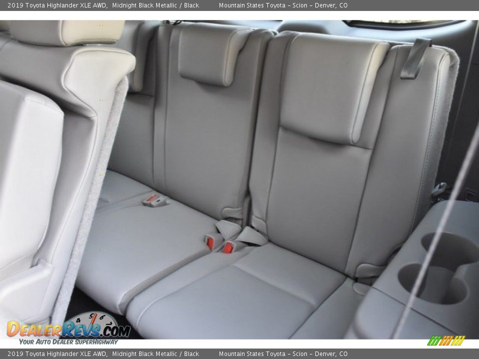 2019 Toyota Highlander XLE AWD Midnight Black Metallic / Black Photo #12