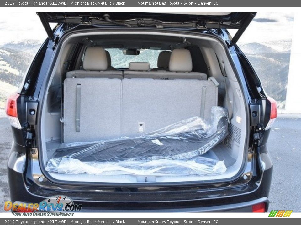 2019 Toyota Highlander XLE AWD Midnight Black Metallic / Black Photo #33