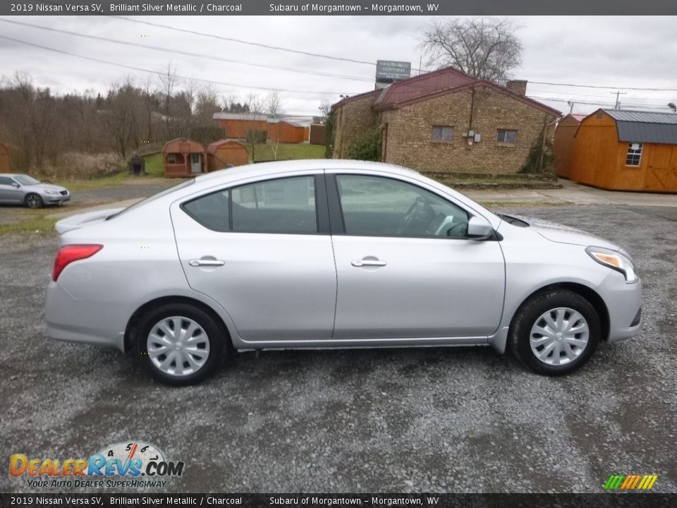 Brilliant Silver Metallic 2019 Nissan Versa SV Photo #3