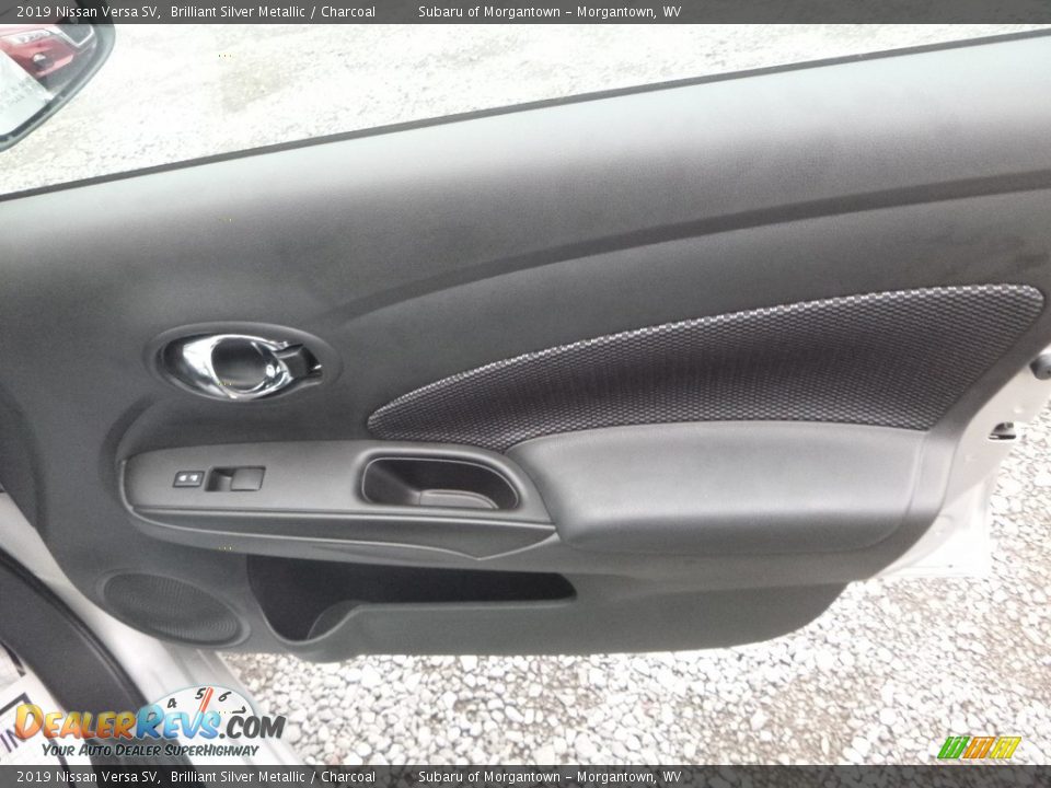 2019 Nissan Versa SV Brilliant Silver Metallic / Charcoal Photo #12