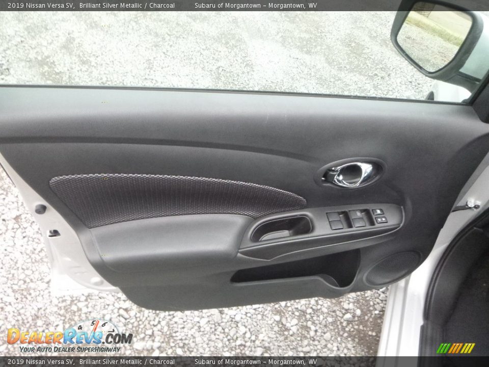 2019 Nissan Versa SV Brilliant Silver Metallic / Charcoal Photo #13
