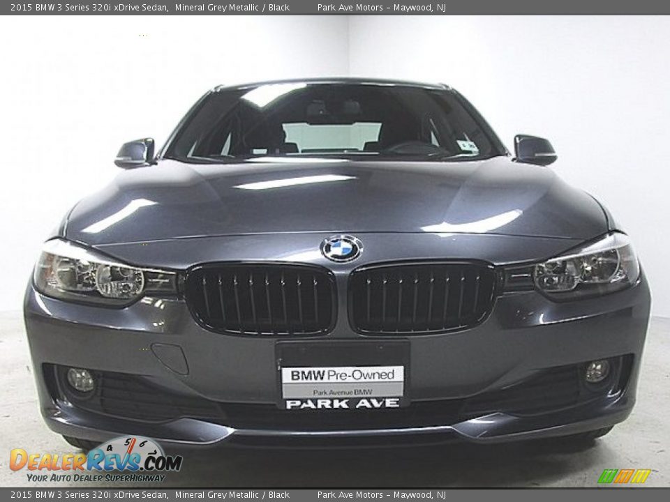 2015 BMW 3 Series 320i xDrive Sedan Mineral Grey Metallic / Black Photo #6