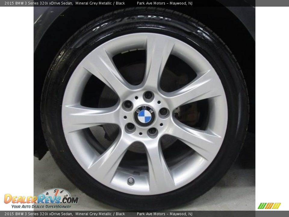 2015 BMW 3 Series 320i xDrive Sedan Mineral Grey Metallic / Black Photo #28
