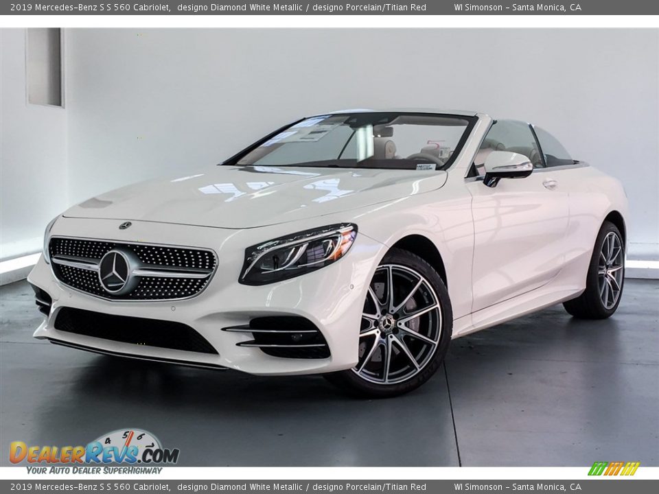 designo Diamond White Metallic 2019 Mercedes-Benz S S 560 Cabriolet Photo #12