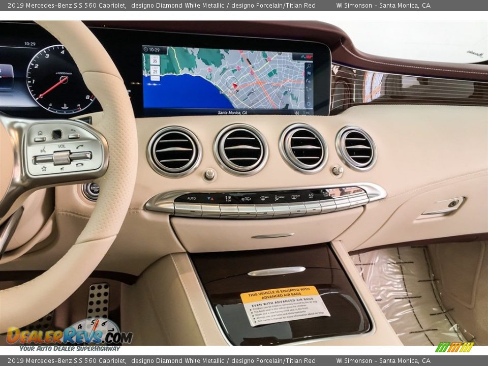 Navigation of 2019 Mercedes-Benz S S 560 Cabriolet Photo #18