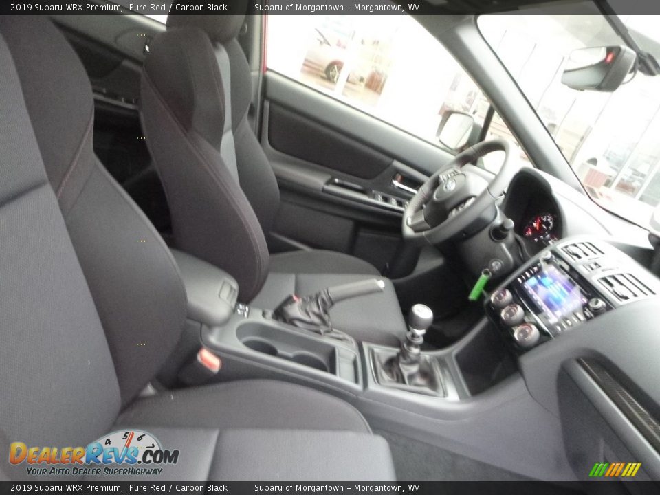 2019 Subaru WRX Premium Pure Red / Carbon Black Photo #10