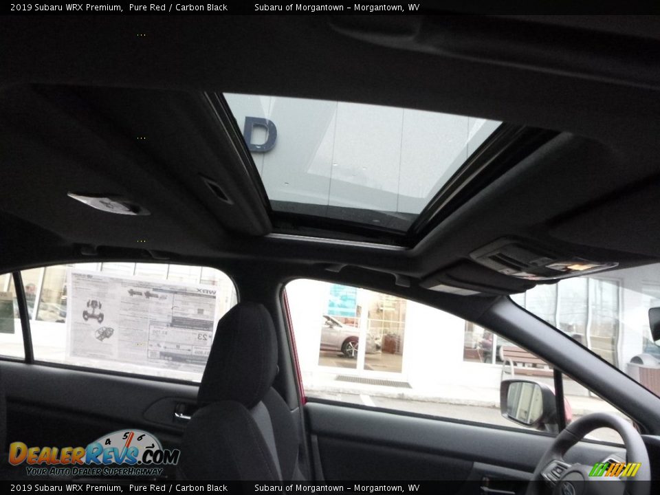 2019 Subaru WRX Premium Pure Red / Carbon Black Photo #12