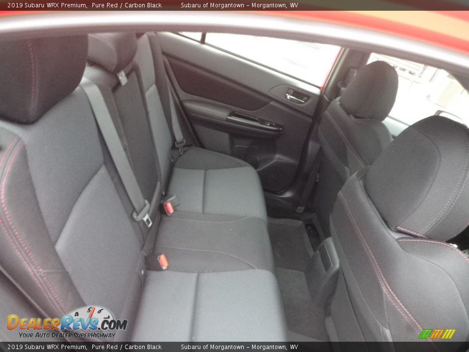 2019 Subaru WRX Premium Pure Red / Carbon Black Photo #13