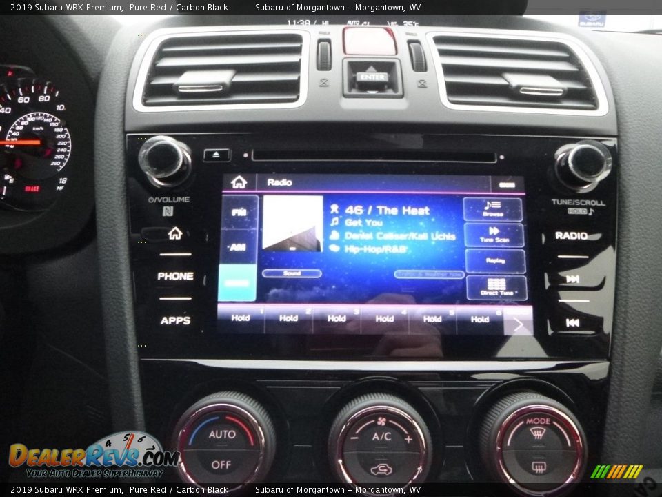 2019 Subaru WRX Premium Pure Red / Carbon Black Photo #17