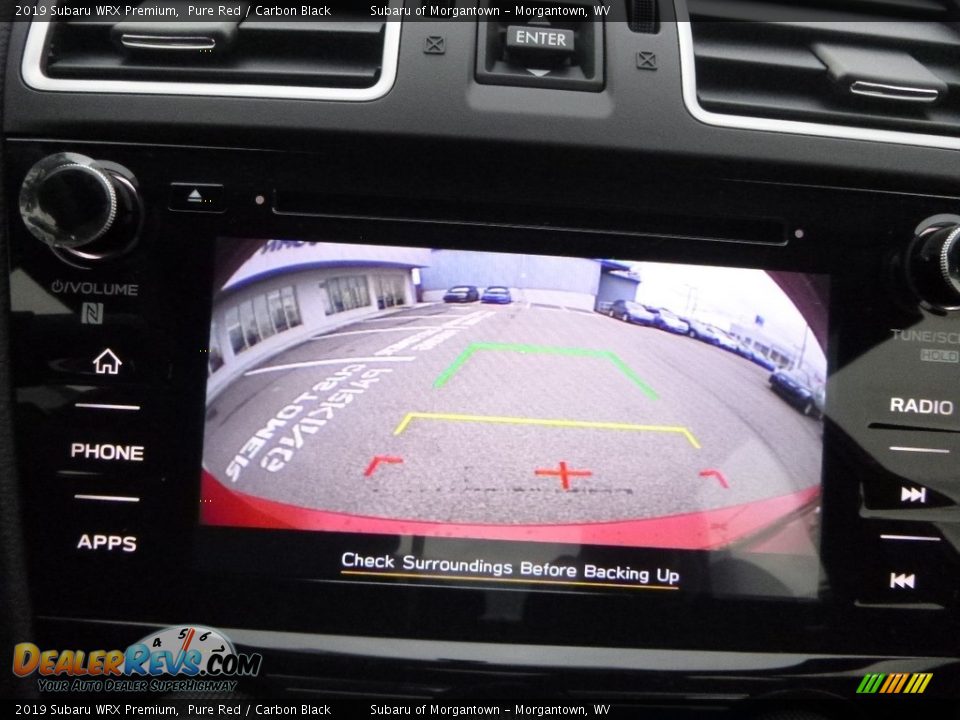 2019 Subaru WRX Premium Pure Red / Carbon Black Photo #19