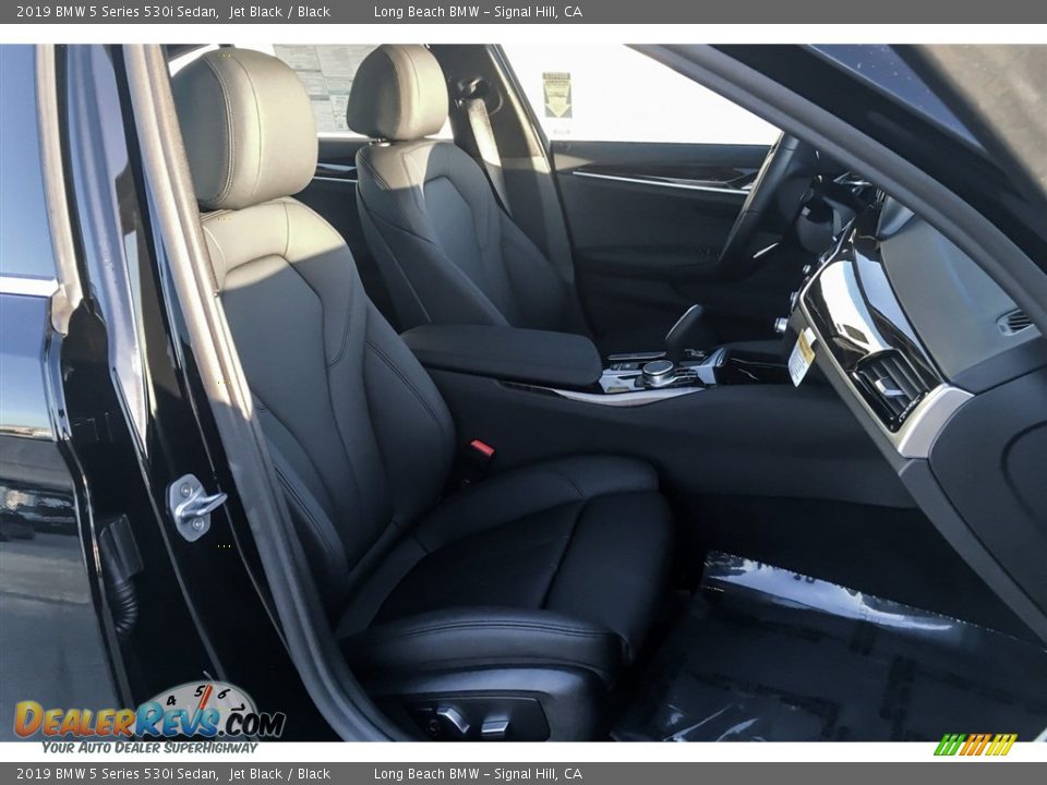 2019 BMW 5 Series 530i Sedan Jet Black / Black Photo #5