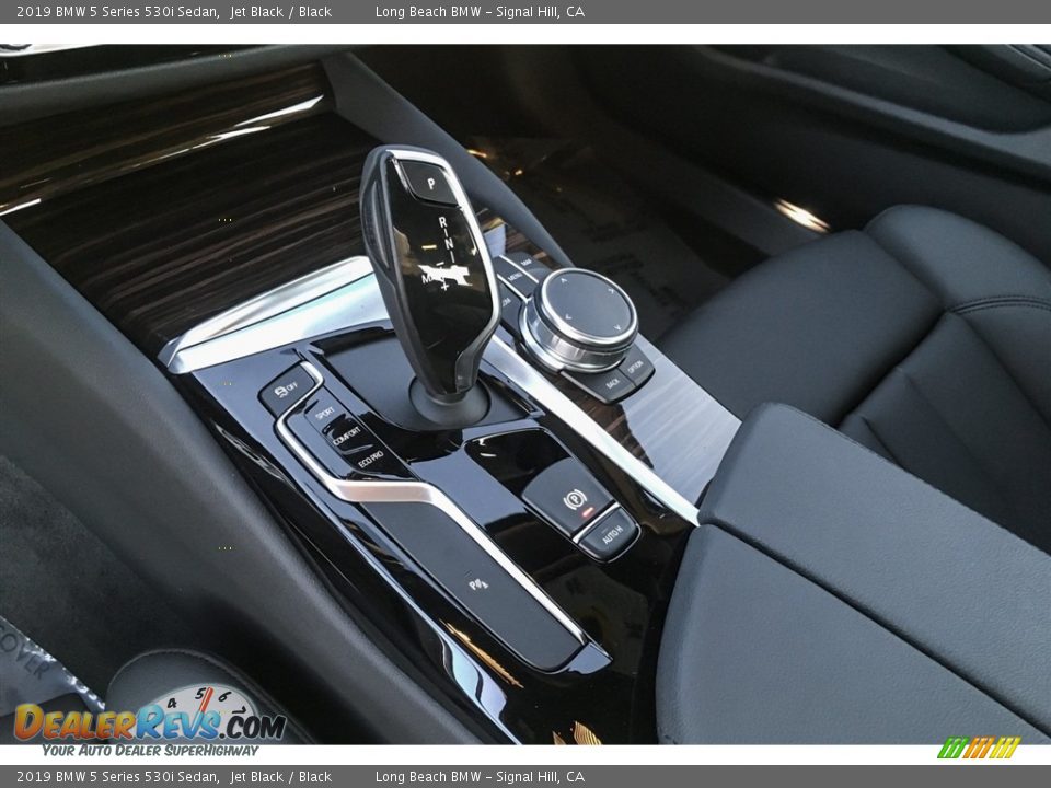2019 BMW 5 Series 530i Sedan Jet Black / Black Photo #7