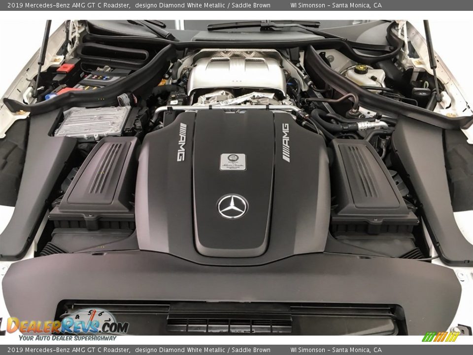 2019 Mercedes-Benz AMG GT C Roadster 4.0 AMG Twin-Turbocharged DOHC 32-Valve VVT V8 Engine Photo #9
