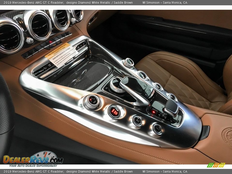 Controls of 2019 Mercedes-Benz AMG GT C Roadster Photo #22