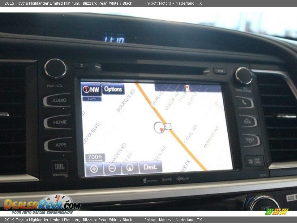 2019 Toyota Highlander Limited Platinum Blizzard Pearl White / Black Photo #12