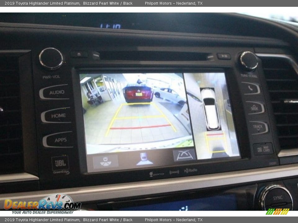 2019 Toyota Highlander Limited Platinum Blizzard Pearl White / Black Photo #13