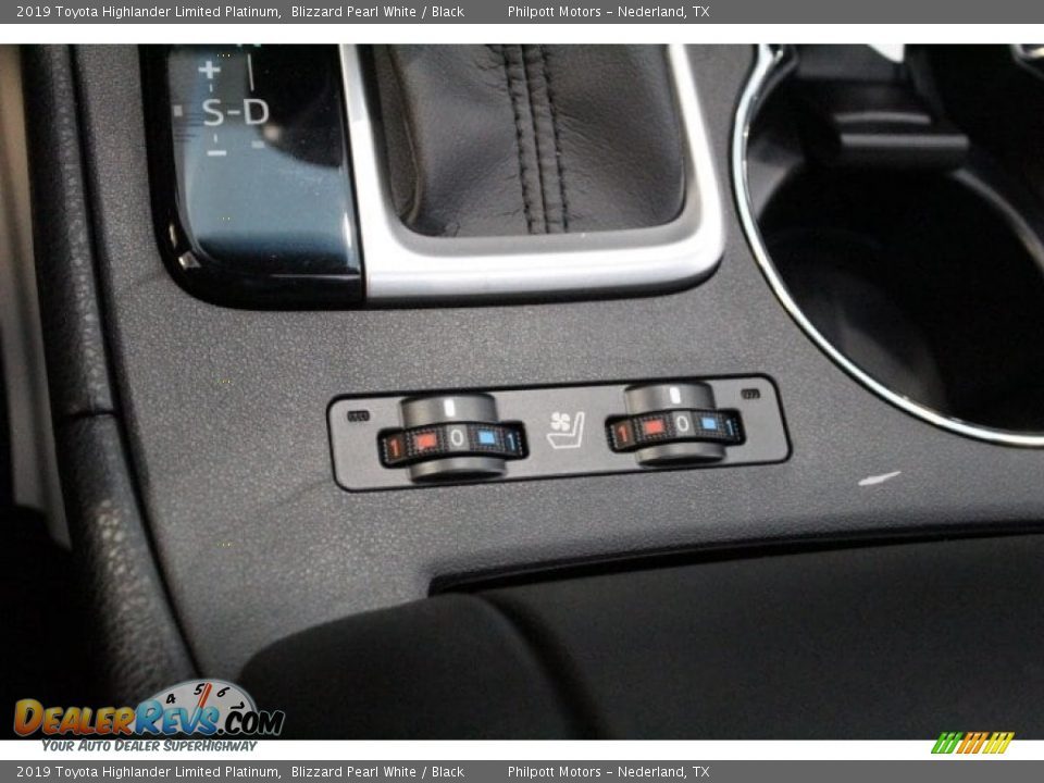 2019 Toyota Highlander Limited Platinum Blizzard Pearl White / Black Photo #15