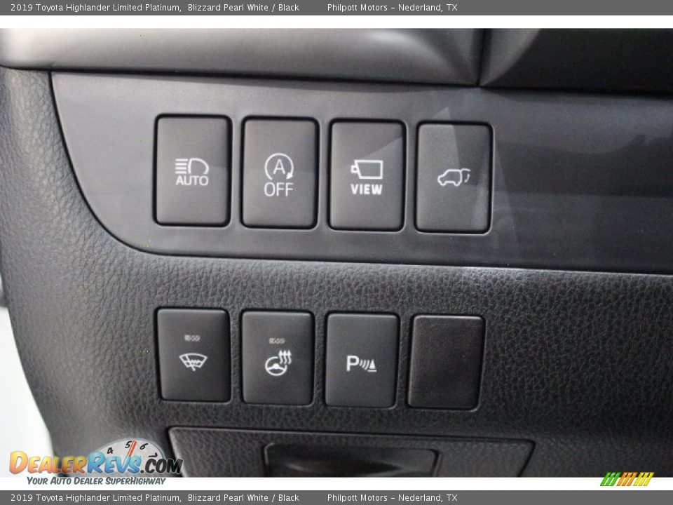 2019 Toyota Highlander Limited Platinum Blizzard Pearl White / Black Photo #18