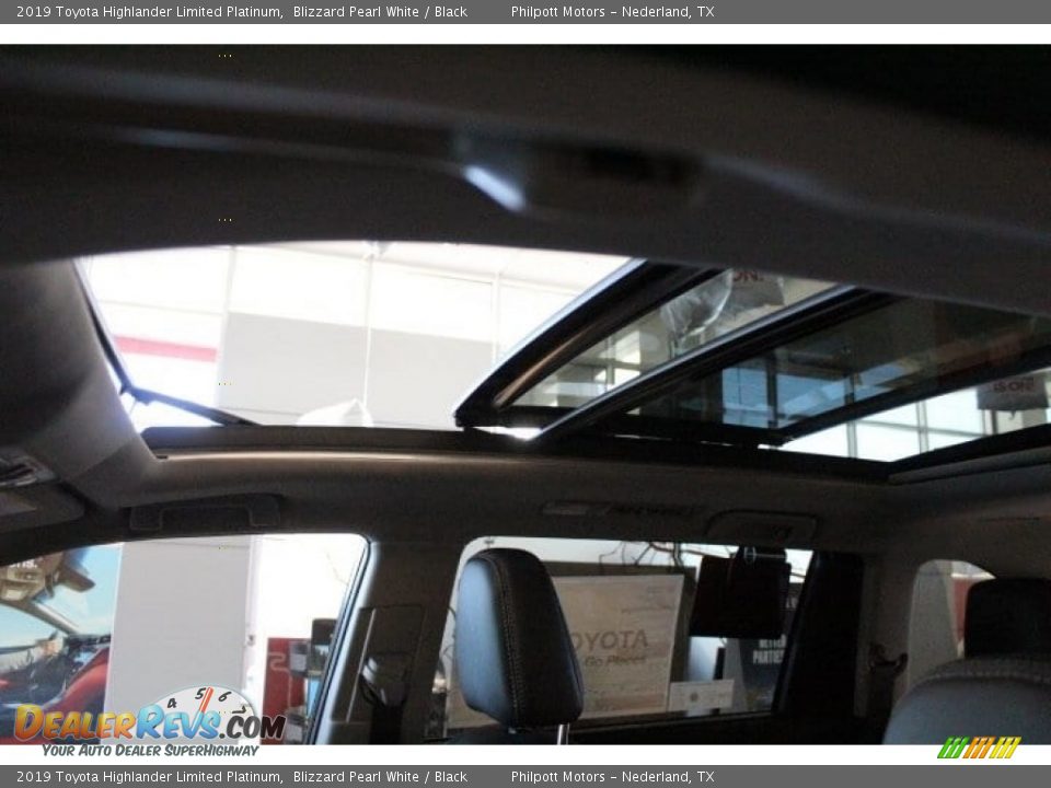2019 Toyota Highlander Limited Platinum Blizzard Pearl White / Black Photo #19