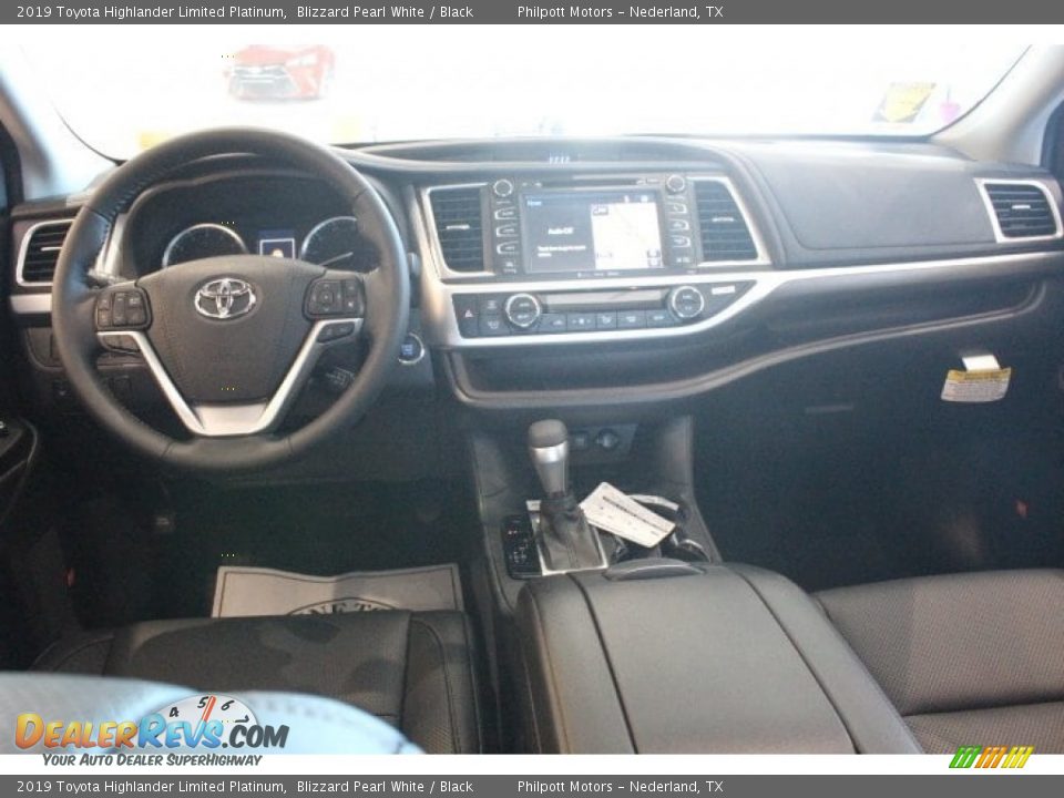 2019 Toyota Highlander Limited Platinum Blizzard Pearl White / Black Photo #23