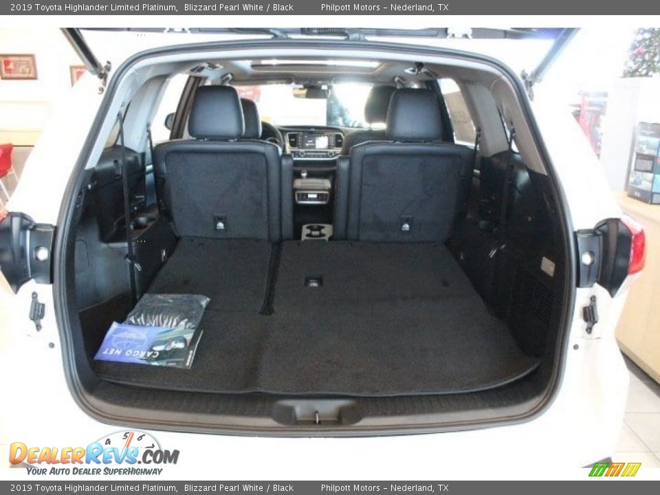2019 Toyota Highlander Limited Platinum Blizzard Pearl White / Black Photo #25