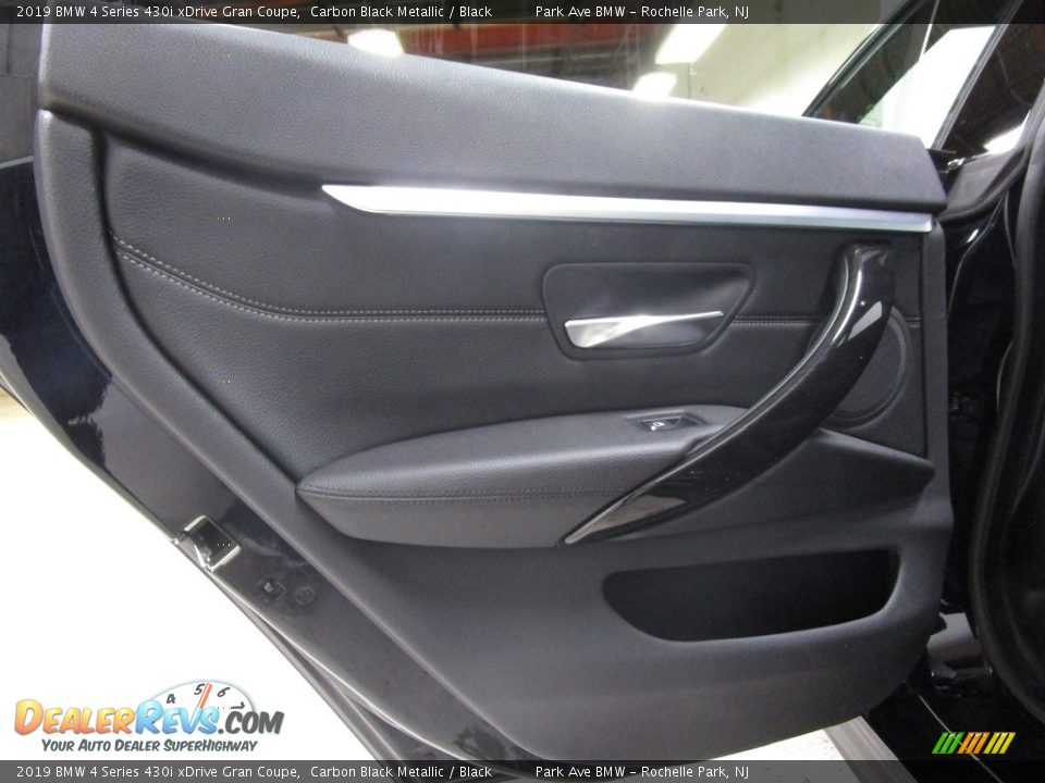 2019 BMW 4 Series 430i xDrive Gran Coupe Carbon Black Metallic / Black Photo #10