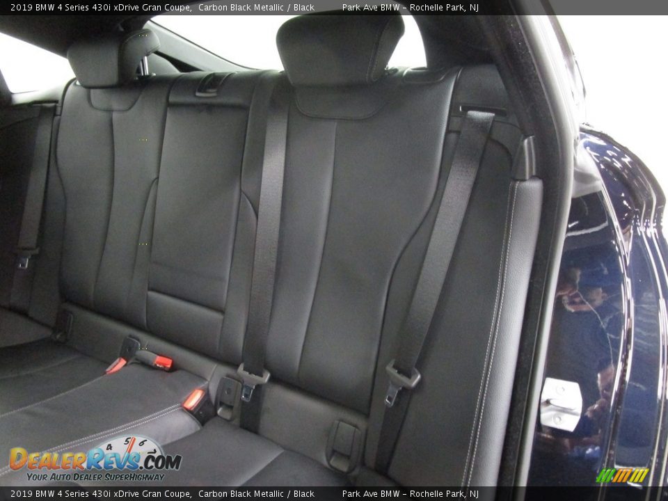 2019 BMW 4 Series 430i xDrive Gran Coupe Carbon Black Metallic / Black Photo #11