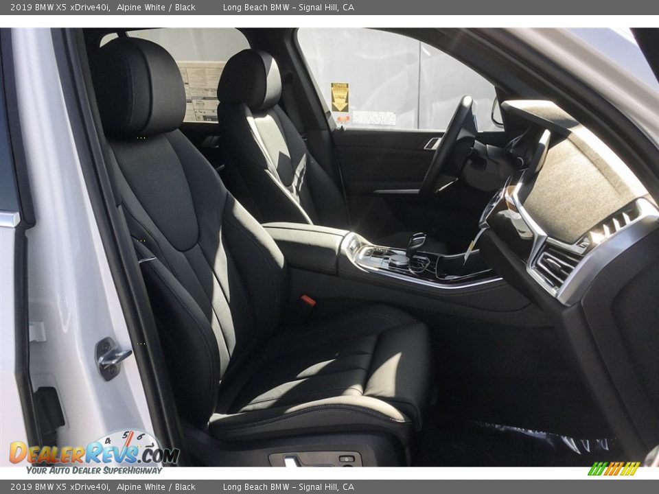 2019 BMW X5 xDrive40i Alpine White / Black Photo #5