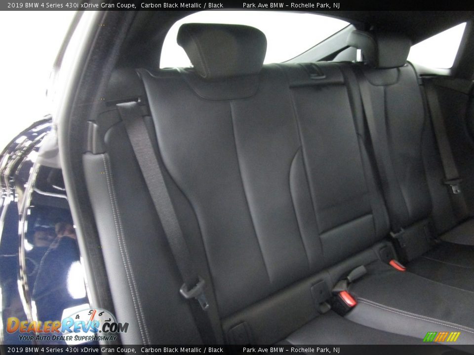 2019 BMW 4 Series 430i xDrive Gran Coupe Carbon Black Metallic / Black Photo #17