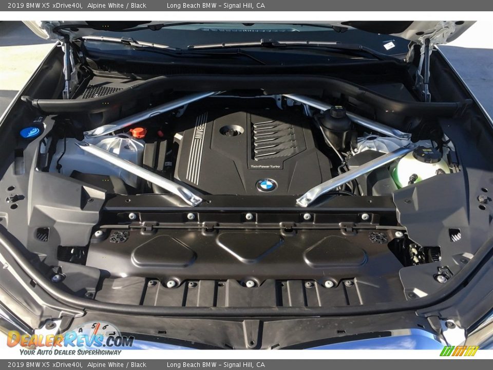 2019 BMW X5 xDrive40i Alpine White / Black Photo #8