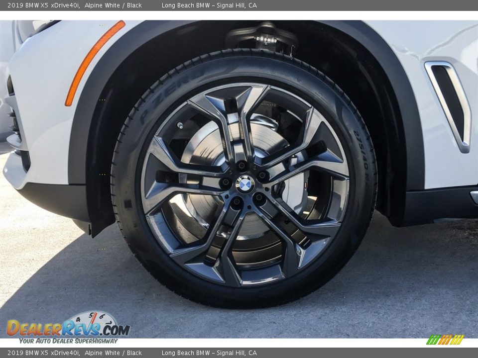 2019 BMW X5 xDrive40i Alpine White / Black Photo #9