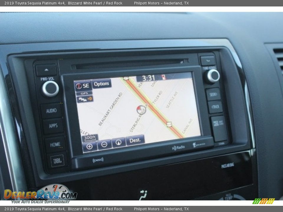 Navigation of 2019 Toyota Sequoia Platinum 4x4 Photo #12